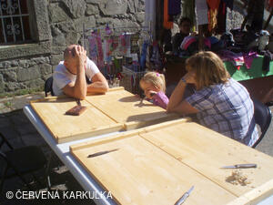 Tlačenice perníku v Království perníku 28. 9. 2011