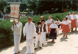 Luhačovice, Mezinárodní folklorní festival Písní a tancem